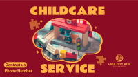 Childcare Daycare Service Facebook event cover Image Preview