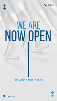 Dental Clinic Opening Facebook story Image Preview