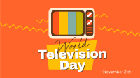 World Television Day Facebook Event Cover Design