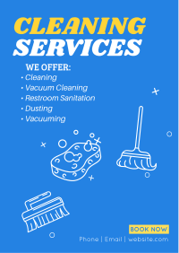 Professional Cleaning Service Flyer Design