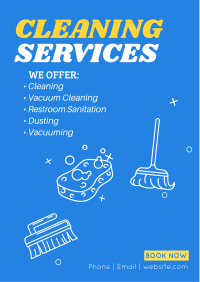 Professional Cleaning Service Flyer Image Preview