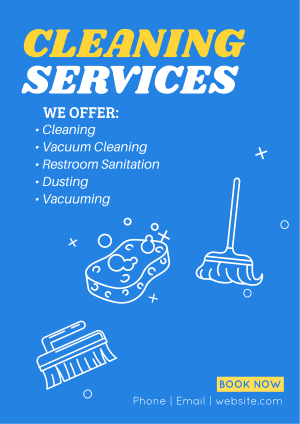 Professional Cleaning Service Flyer Image Preview