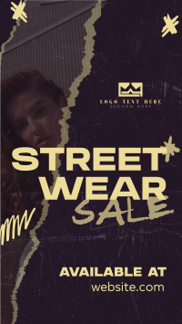 Streetwear Sale YouTube short Image Preview