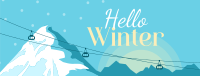 Winter Morning Facebook Cover Image Preview