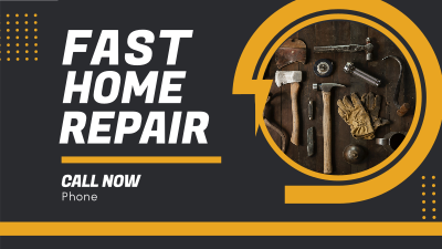 Fast Home Repair Facebook event cover Image Preview