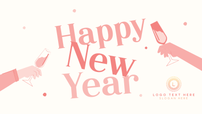 Quirky New Year Facebook event cover Image Preview