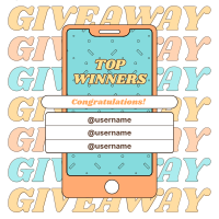 Comical Giveaway Winners Instagram post Image Preview