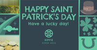 Rustic St. Patrick's Day Greeting Facebook ad Image Preview