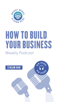Building Business Podcast Instagram story Image Preview