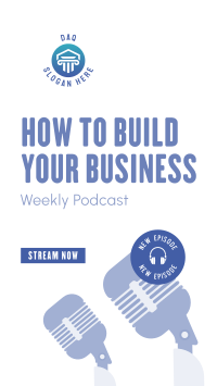 Building Business Podcast Instagram story Image Preview