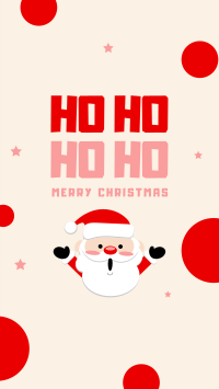 HO HO HO Facebook story Image Preview