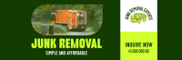 Garbage Removal Service Twitter header (cover) Image Preview