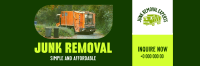 Garbage Removal Service Twitter Header Image Preview