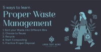 Proper Waste Management Facebook Ad Design