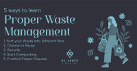 Proper Waste Management Facebook Ad Image Preview