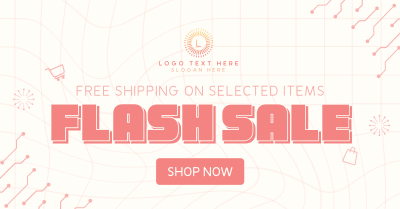 Techno Flash Sale Deals Facebook ad Image Preview