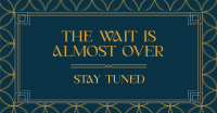 Stay Tuned Art Deco Facebook ad Image Preview
