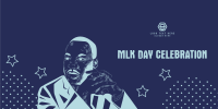 MLK Day Celebration Twitter Post Design