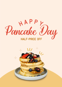 Pancake Promo Poster Design
