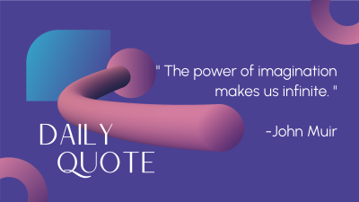 Aesthetic Daily Quote Facebook Event Cover Image Preview