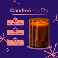 Candle Benefits Instagram Post Design