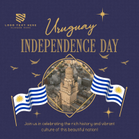 Uruguay Independence Celebration Instagram post Image Preview