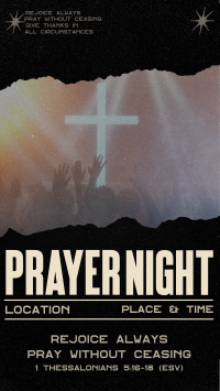 Modern Prayer Night TikTok Video Image Preview