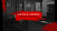 Notorious Crime YouTube Banner Image Preview