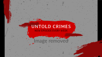 Notorious Crime YouTube cover (channel art) Image Preview