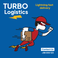 Turbo Logistics Instagram post Image Preview