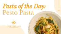 Minimalist Pasta Day Animation Preview