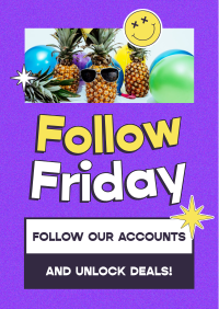Follow Friday Flyer Image Preview