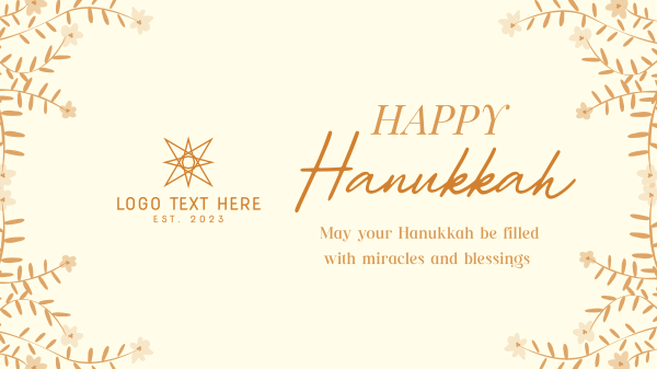 Hanukkah Celebration Video Design