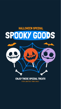 Spooky Treats Instagram story Image Preview