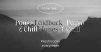 Laidback Tunes Playlist Facebook Ad Design