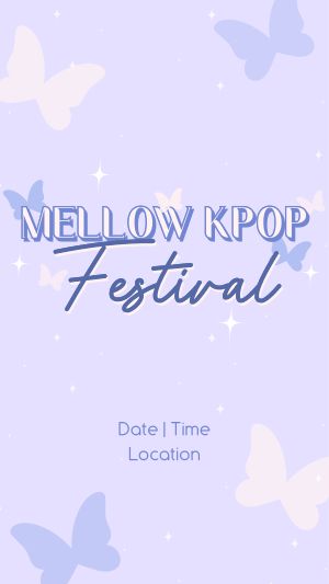 Mellow Kpop Fest Instagram story Image Preview