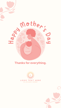 Maternal Caress Facebook Story Design