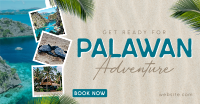 Palawan Adventure Facebook ad Image Preview