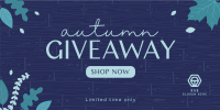 Autumn  Giveaway Promo Twitter Post Image Preview