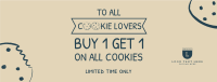 Cookie Lover Promo Facebook cover Image Preview