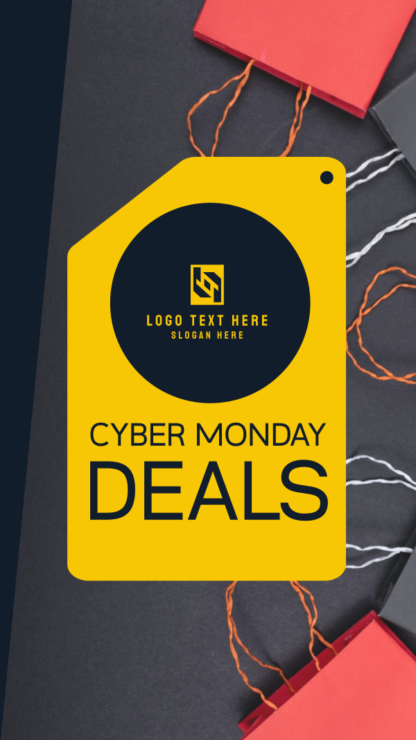 Cyber Monday Facebook Story Design Image Preview