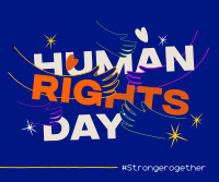 Human Rights Day Movement Facebook Post Design