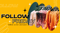 Awesome Follow Us Friday Facebook event cover Image Preview