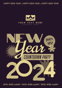 Countdown to New Year Poster Image Preview