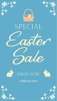 Easter Bunny Sale Instagram Story Design