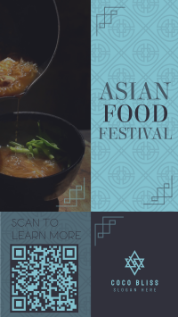 Asian Food Fest Instagram Reel Image Preview