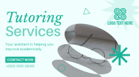 Academic Tutoring Service Facebook Event Cover Design