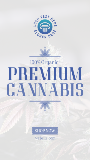 High Quality Cannabis Instagram story Image Preview