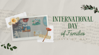 Day of Families Scrapbook Facebook Event Cover Design