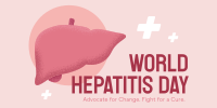 Hepatitis Awareness Month Twitter Post Design